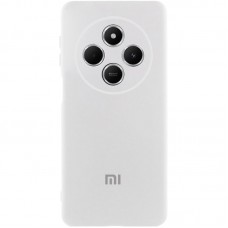 Чохол Silicone Cover Lakshmi Full Camera (AAA) with Logo для Xiaomi Redmi 14C / Poco C75 Білий / White