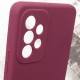 Чохол Silicone Cover Lakshmi Full Camera (AAA) для Samsung Galaxy A52 4G / A52 5G / A52s Бордовий / Plum