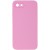 Silicone Case Square Full Camera Protective (AA) NOLOGO для Apple iPhone 6/6s (4.7") Рожевий / Light pink