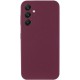 Чохол Silicone Cover Lakshmi Full Camera (AAA) для Samsung Galaxy A36 5G Бордовий / Plum
