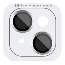 Защитное стекло Metal Classic на камеру (в упак.) для Apple iPhone 15 (6.1") / 15 Plus (6.7")