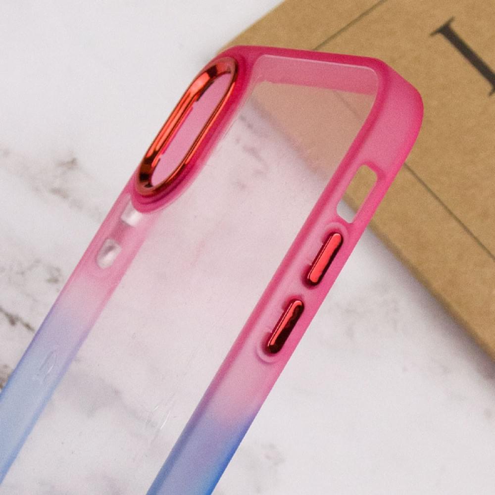 Чохол TPU+PC Fresh sip series для Apple iPhone XS Max (6.5") Синій / Рожевий