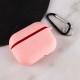 Силіконовий футляр з мікрофіброю для навушників Airpods Pro 2 Рожевий / Pink