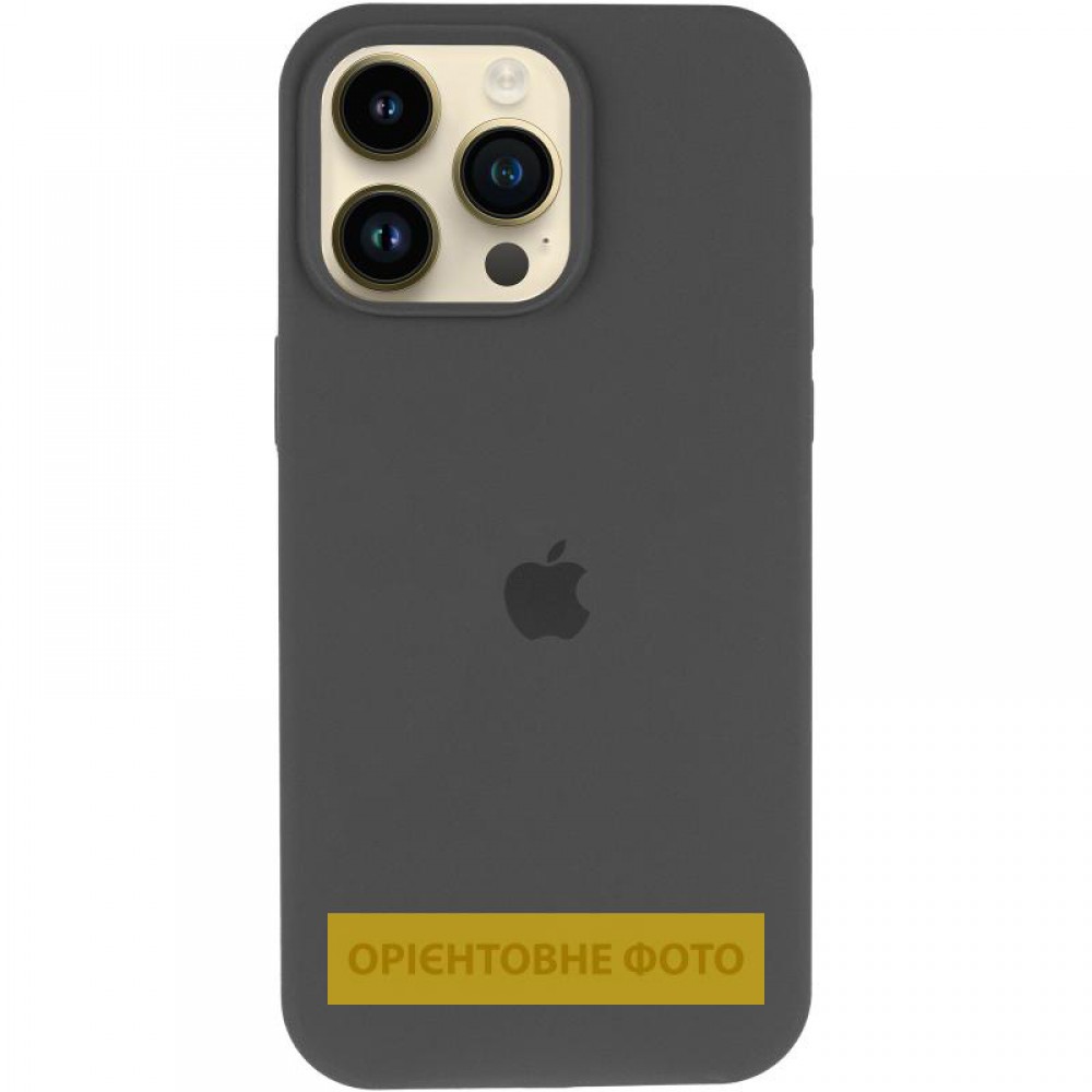 Чехол Silicone Case (AA) Logo with MagSafe для Apple iPhone 16e (6.1")