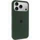 Чохол Silicone Case Full Protective (AA) для Apple iPhone 17 Pro Max (6.9") Зелений / Cyprus Green