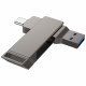 Флеш-накопичувач Hoco UD15 2in1 Type-C USB 3.2 - 32GB Silver