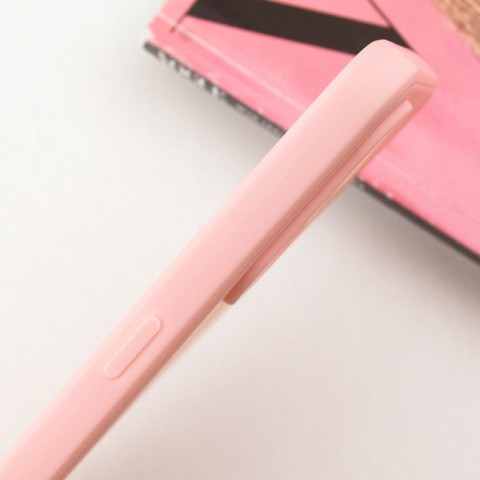 Силіконовий чохол Candy Full Camera для Oppo Reno 8 T 4G Рожевий / Pink Sand