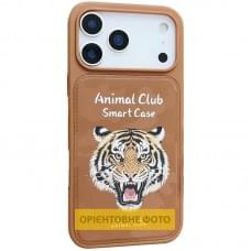 TPU+PC чохол Animal Club для Apple iPhone 17 Air (6.5") Chocolate Brown