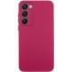 Чохол TPU GETMAN Liquid Silk Full Camera для Samsung Galaxy S23+ Бордовий / Marsala