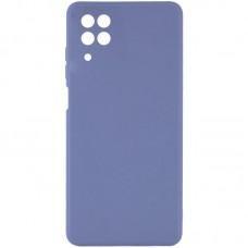 Силіконовий чохол Candy Full Camera для Samsung Galaxy M33 5G Блакитний / Mist blue