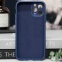 Чохол TPU+Glass Sapphire Midnight with MagSafe для Apple iPhone 14 Pro (6.1") Синій / Deep navy