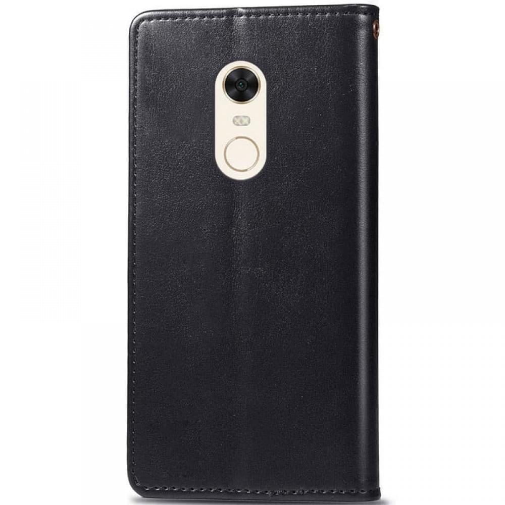 Кожаный чехол-книжка GETMAN Gallant (PU) для Xiaomi Redmi 5 Plus / Redmi Note 5 (Single Camera)