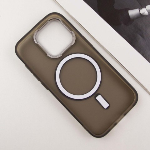 Чохол TPU+PC Lily with MagSafe для Apple iPhone 12 Pro Max (6.7") Dark Gray