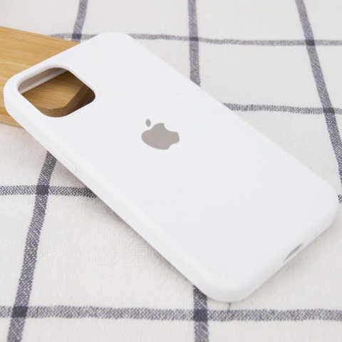 Чохол Silicone Case Full Protective (AA) для Apple iPhone 15 (6.1") Білий / White