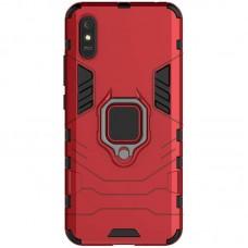 Ударостійкий чохол Transformer Ring for Magnet для Xiaomi Redmi 9A Червоний / Dante Red