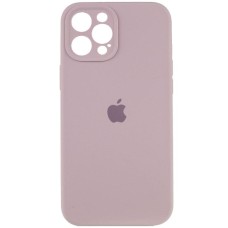 Чохол Silicone Case Full Camera Protective (AA) для Apple iPhone 12 Pro Max (6.7") Сірий / Lavender