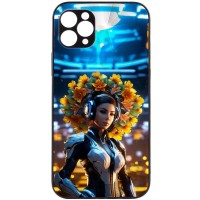 TPU+PC чохол Prisma Ladies для Apple iPhone 12 (6.1") Cyberpunk