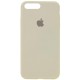 Чохол Silicone Case Full Protective (AA) для Apple iPhone 7 plus / 8 plus (5.5") Бежевий / Antique White