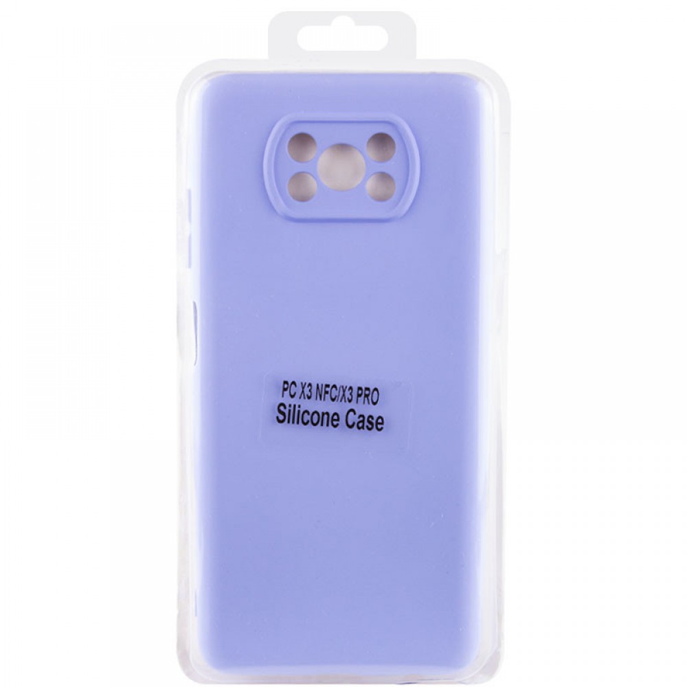 Чехол Silicone Cover Lakshmi Full Camera (AA) для Xiaomi Poco X3 NFC / Poco X3 Pro