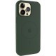 Чохол Silicone Case Full Protective (AA) V2 with MagSafe для Apple iPhone 15 Pro Max (6.7") Зелений / Cyprus Green
