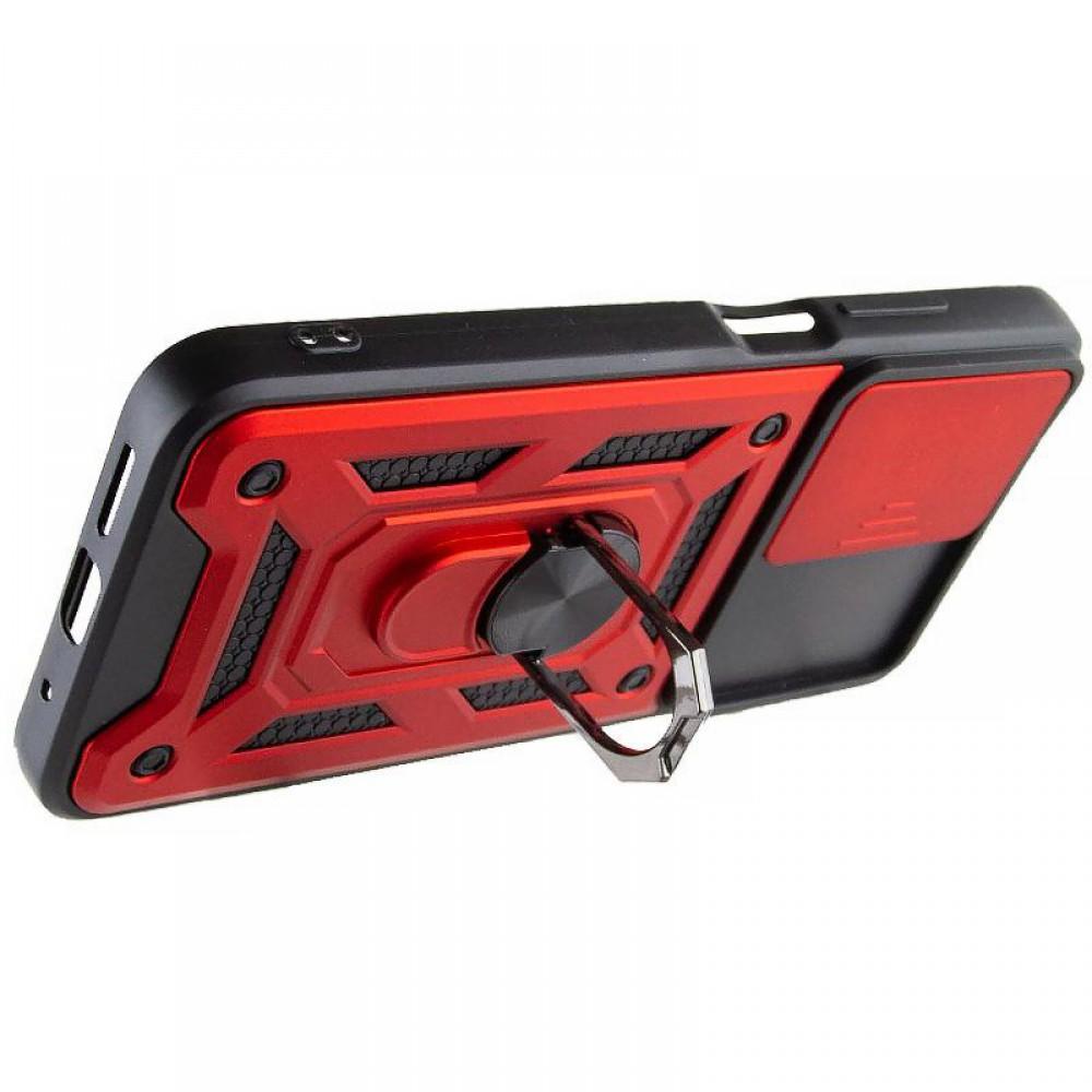 Чохол Ummi Camshield Serge Ring для Xiaomi Redmi 10 Червоний