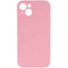 Чохол Silicone Case Full Camera Protective (AA) NO LOGO для Apple iPhone 15 Plus (6.7") Рожевий / Light pink