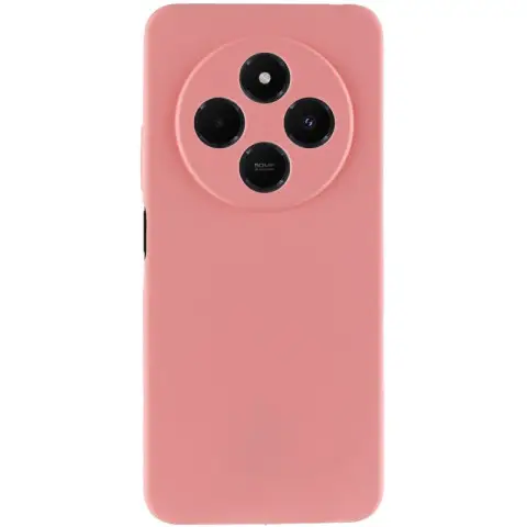 Чохол Silicone Cover Lakshmi Full Camera (AA) для Xiaomi Redmi 14C / Poco C75 Рожевий / Pink