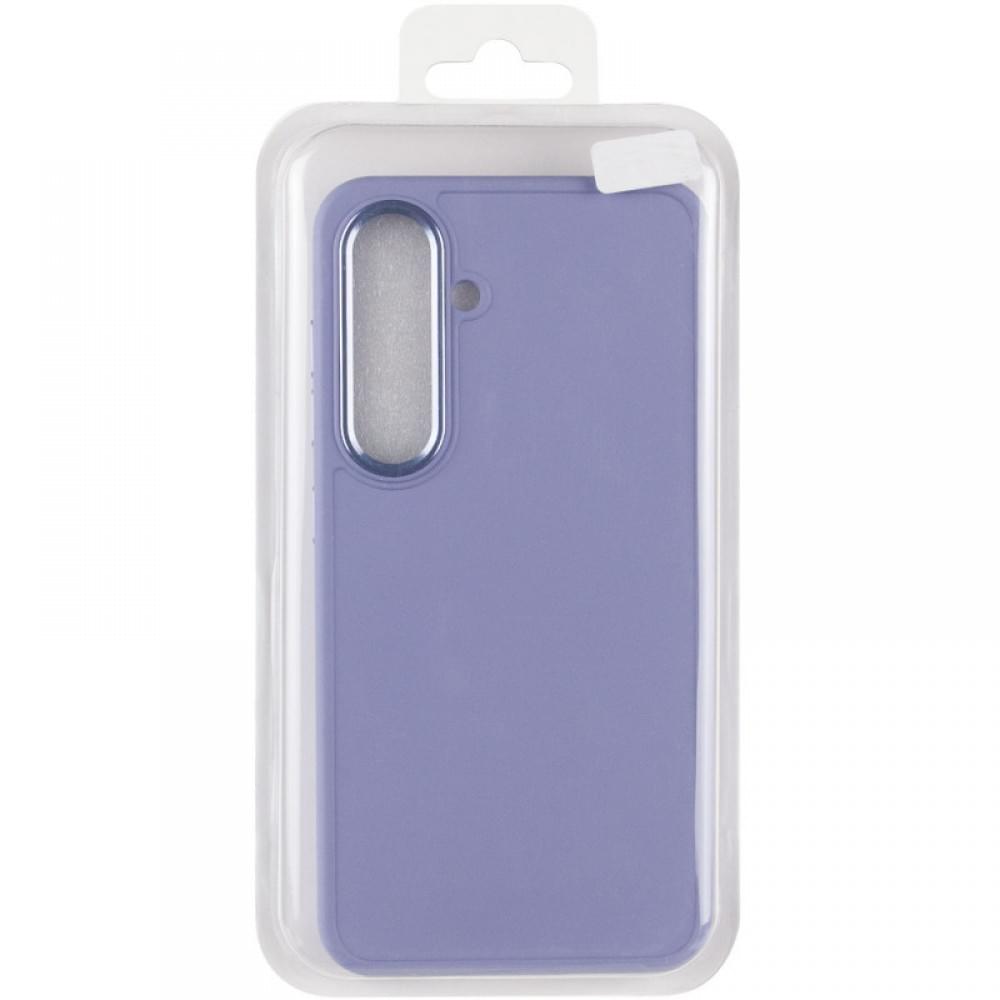 TPU чохол Bonbon Metal Style для Samsung Galaxy S24 / S25 Бузковий / Dasheen