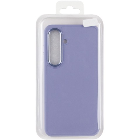 TPU чохол Bonbon Metal Style для Samsung Galaxy S24 / S25 Бузковий / Dasheen