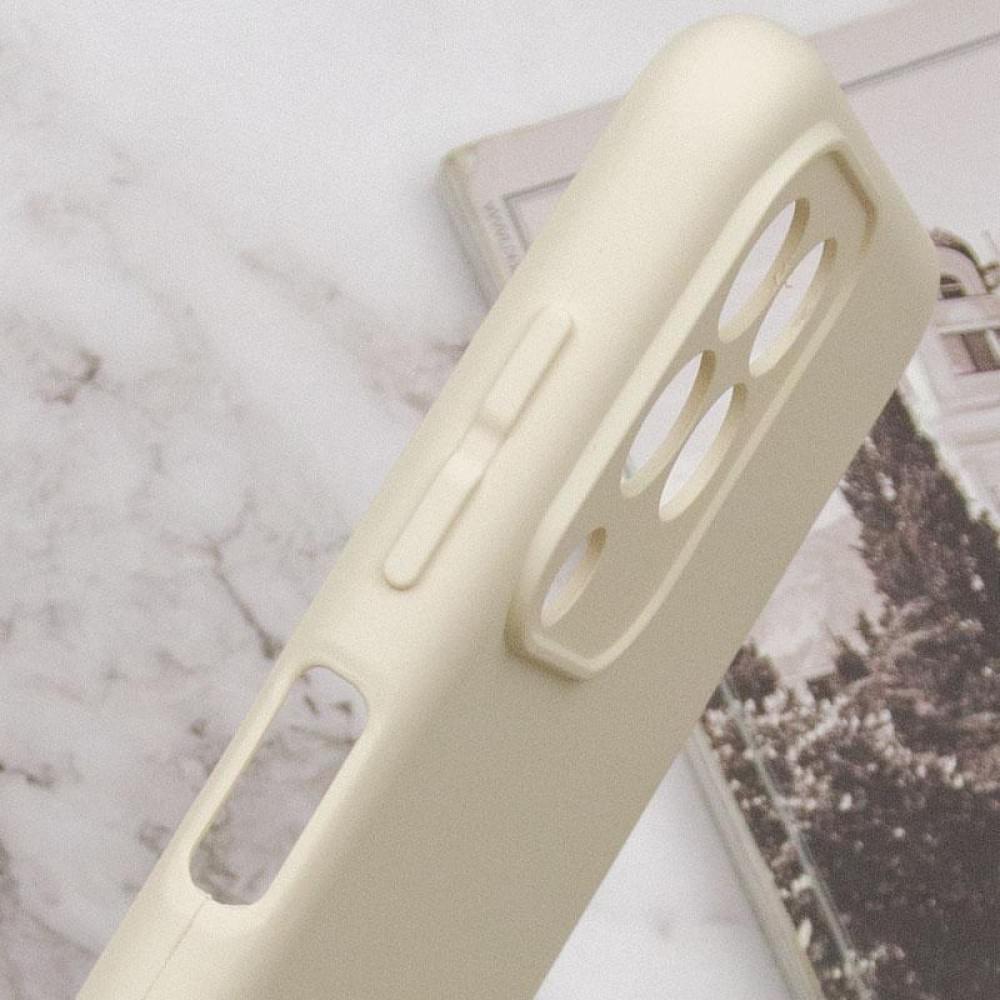 Чохол TPU GETMAN Liquid Silk Full Camera для Samsung Galaxy M33 5G Пісочний / Sand