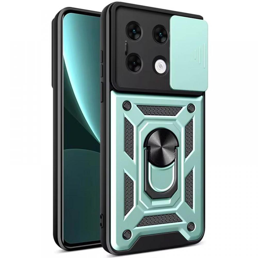 Чохол Ummi Camshield Serge Ring для Xiaomi Redmi Note 13 Pro 4G / 14s / Poco M6 Pro 4G Зелений
