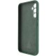 Чохол Silicone Cover Lakshmi Full Camera (AA) with logo для Samsung Galaxy A36 5G Зелений / Dark green
