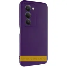 Чохол TPU GETMAN Liquid Silk Full Camera для Xiaomi Redmi 15 (Global) Фіолетовий / Purple