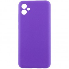 Чохол Silicone Cover Lakshmi Full Camera (AAA) для Samsung Galaxy A06 Фіолетовий / Amethyst