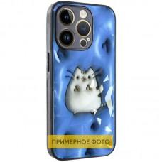 TPU+PC чохол Prisma Fluffie для Xiaomi Redmi Note 14 5G Pusheen