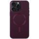 Кожаный чехол Bonbon Leather Metal Style with MagSafe для Apple iPhone 12 Pro Max (6.7")