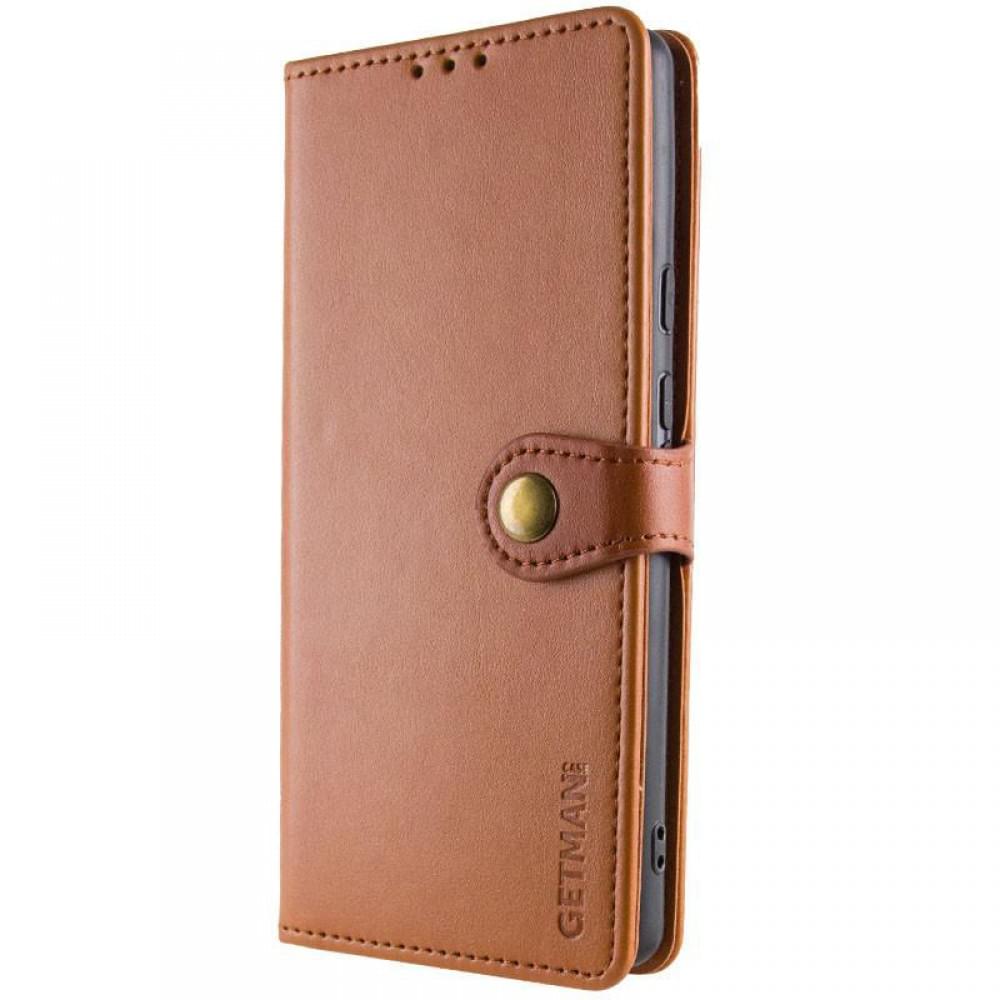 Шкіряний чохол-книжка GETMAN Gallant (PU) для Xiaomi Redmi A5 (Europe version) Коричневий