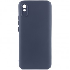 Чохол Silicone Cover Lakshmi Full Camera (AAA) для Xiaomi Redmi 9A Сірий / Dark Gray