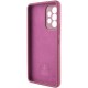 Чохол Silicone Cover Lakshmi Full Camera (AAA) для Samsung Galaxy A52 4G / A52 5G / A52s Бордовий / Plum