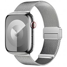Ремінець Hoco WA26 Milanese Loop Strap для Apple watch 38/40/41mm Silver