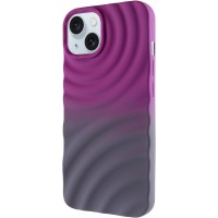 Чохол TPU ColorWave для Apple iPhone 15 (6.1") Purple / Gray