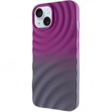 Чохол TPU ColorWave для Apple iPhone 15 (6.1") Purple / Gray