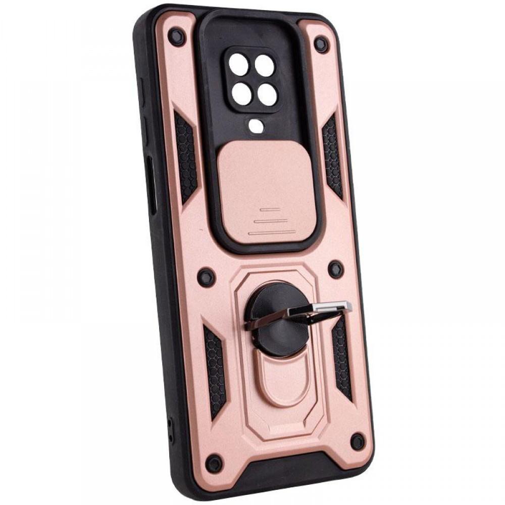 Чохол Ummi Camshield Serge Ring для Xiaomi Redmi Note 9s / Note 9 Pro / 9 Pro Max Rose Gold