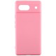 Чохол Silicone Cover Lakshmi Full Camera (AAA) для Google Pixel 7a Рожевий / Light pink