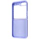 Чохол Foldables Silicone Cover Lakshmi (AAA) для Samsung Galaxy Z Flip6 / Flip7 FE Бузковий / Dasheen