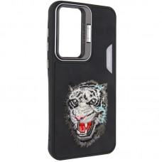 TPU+PC чохол Friends для Xiaomi Redmi Note 13 4G Black Tiger