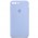 Чохол Silicone Case Square Full Camera Protective (AA) для Apple iPhone 7 plus / 8 plus (5.5") Блакитний / Lilac Blue