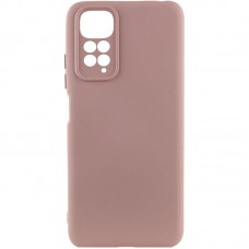 Чохол Silicone Cover Ummi Lakshmi Full Camera (AA) для Xiaomi Redmi Note 11 (Global) / Note 11S Рожевий / Pink Sand
