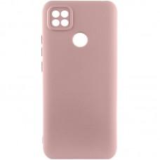 Чохол TPU GETMAN Liquid Silk Full Camera для Xiaomi Redmi 9C Рожевий / Pink Sand