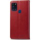 Шкіряний чохол-книжка GETMAN Gallant (PU) для Samsung Galaxy A21s Червоний